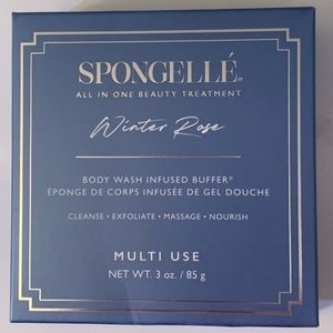 SPONGELLÉ Body Wash Infused Buffer. Winter Rose. NEW!